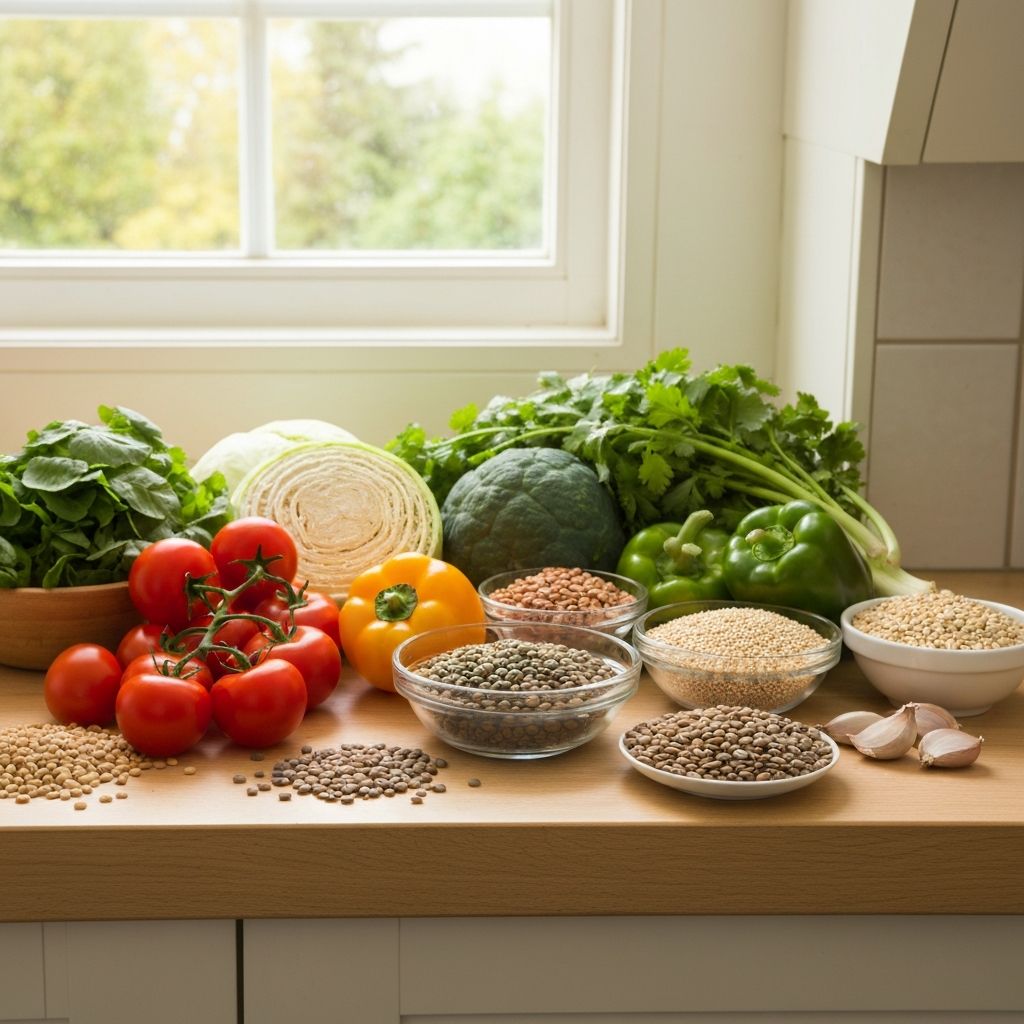 Everyday meal ingredients